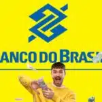 Logo do Banco do Brasil e pessoas com grana extra - Foto Reprodução Internet