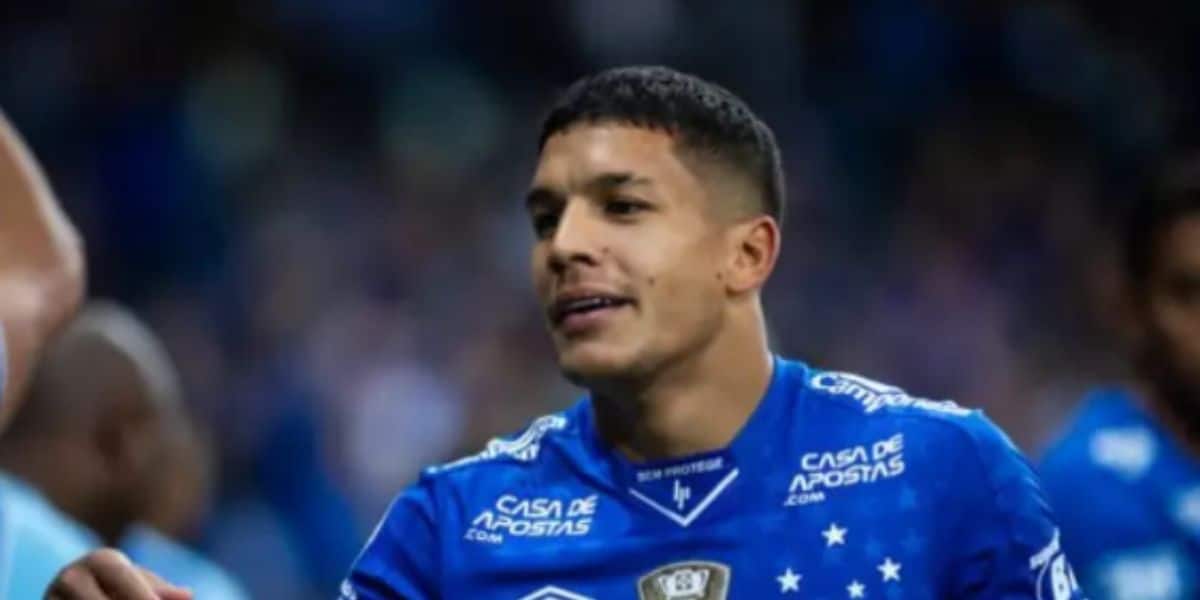 Lucas Romero, craque do Cruzeiro nesta temporada de 2024  (Foto - Reprodução Internet).