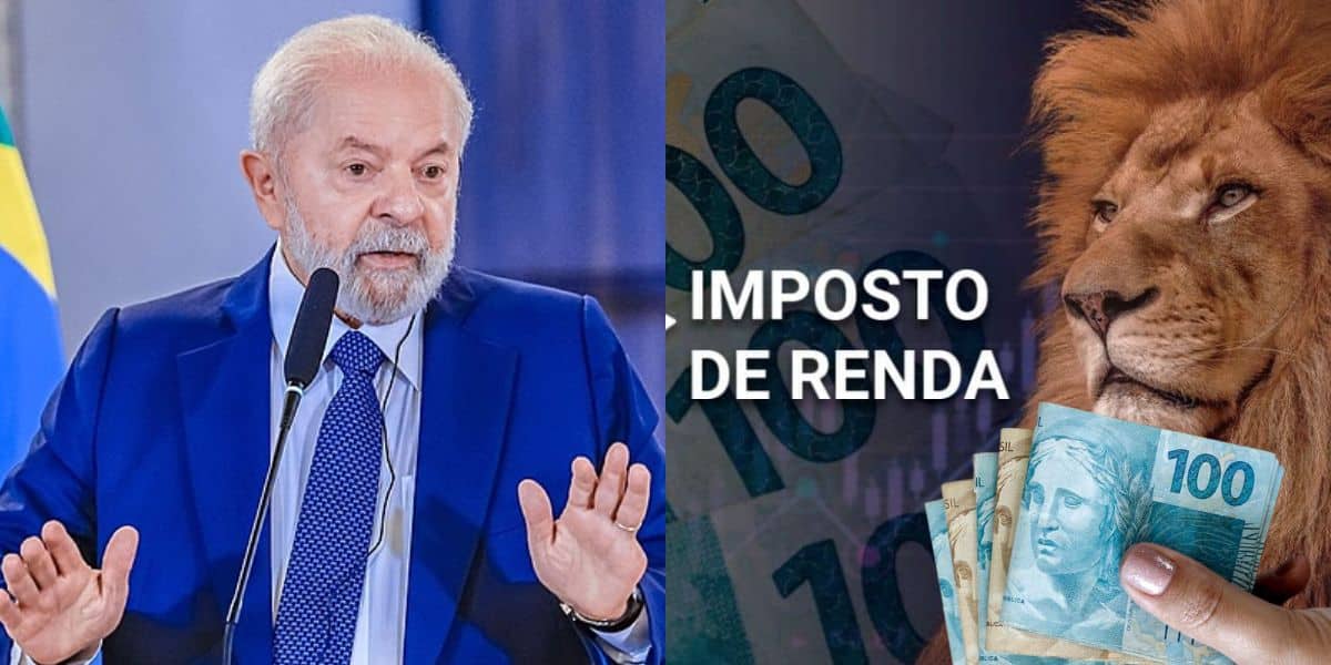 Lula com presente de mais 5 mil no Imposto de Renda (Reprodução: Montagem TV Foco)