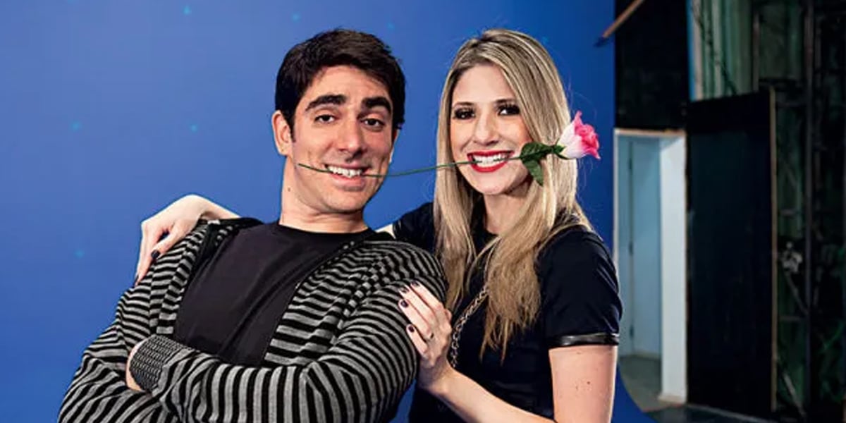 Marcelo Adnet e Dani Calabresa  (Foto: Reprodução, Globo)