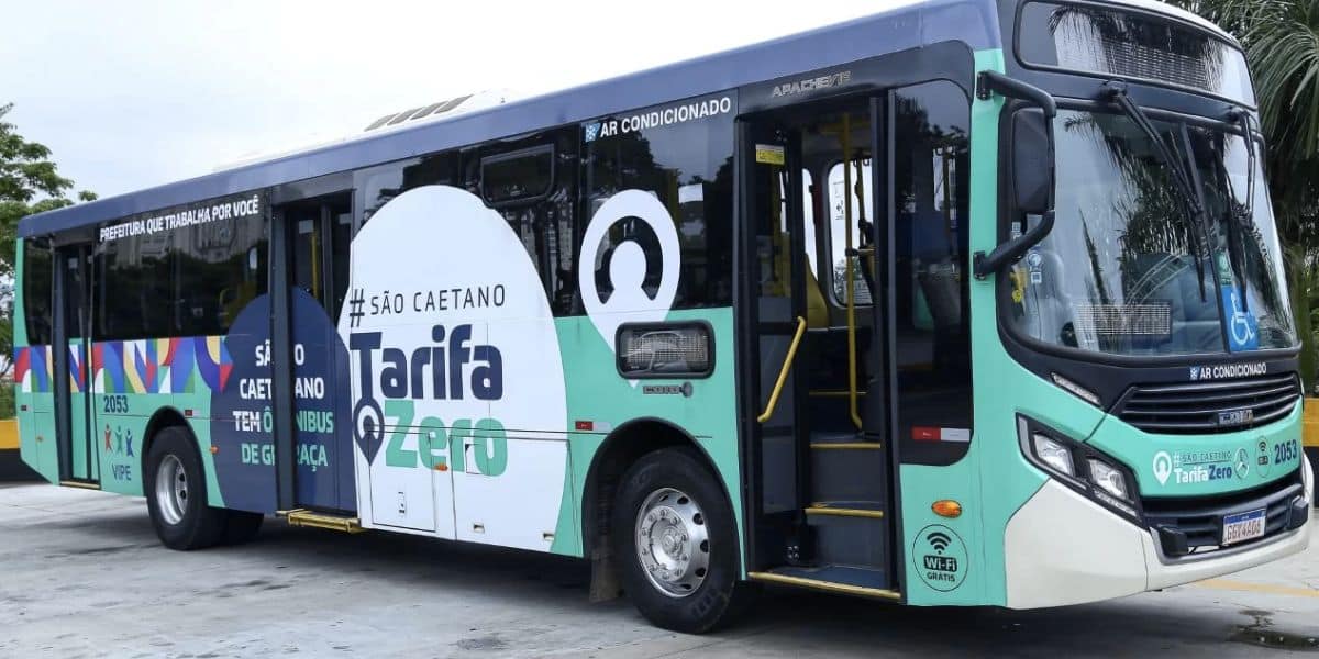 Ônibus com Tarifa Zero (Foto: Reprodução / Internet)