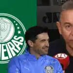 Palmeiras, Abel Ferreira e Flavio Prado na Jovem Pan - (Reprodução Internet)