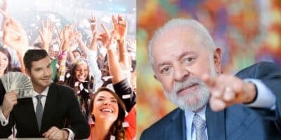 Presidente Lula e pessoas felizes - Foto Reprodução Internet