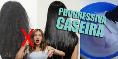 Progressiva caseira para cabelo sem usar chapinha (Foto: Reprodução, Montagem - TV Foco)