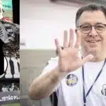 Texeira demitindo mais 2 craques, debandada para o Fla e substituto de Mendoza: Santos muda TUDO com 3 bombas - Montagem Tv Foco