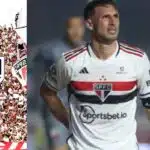 River vindo arrancar Calleri e novo '9' diz sim ao tricolor: São Paulo acaba de confirmar 2 viradas no ataque - Montagem Tv Foco