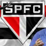 São Paulo e Ceni com jogador de futebol - Foto Reprodução Internet