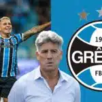 Soteldo, Renato Gaúcho e Grêmio - (Montagem  TV Foco)