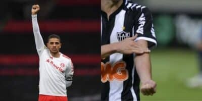 Taison e Bernard no Atlético Mineiro (Reprodução - Internet)