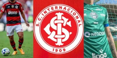 Thiago Maia, Internacional e Gabriel Vasconcellos (Reprodução - Internet)