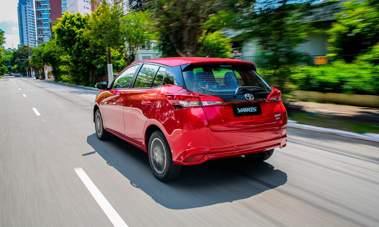 Toyota Yaris hatchback - (Reprodução Internet)