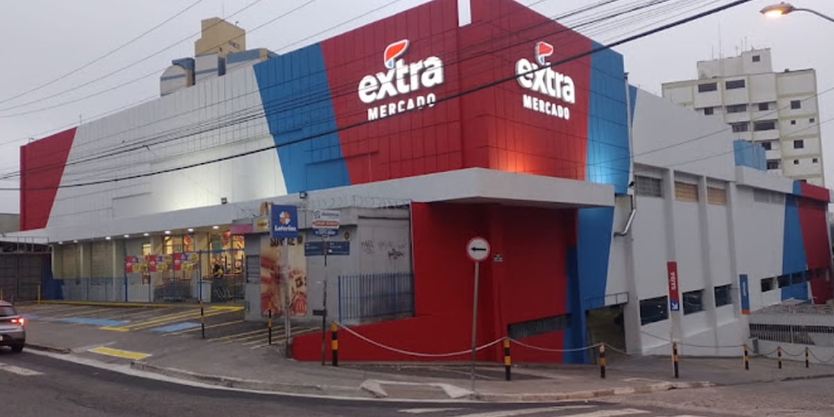 Unidade da extra mercado em Guarulhos (Foto: Reprodução - Extra Mercado)