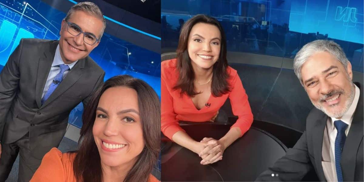 Ana Paula Araújo substitui Renata Vasconcellos no Jornal Nacional (Reprodução: Instagram)