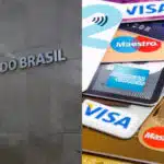 Cartões de crédito e fachada do Banco Central (Foto: Divulgação)