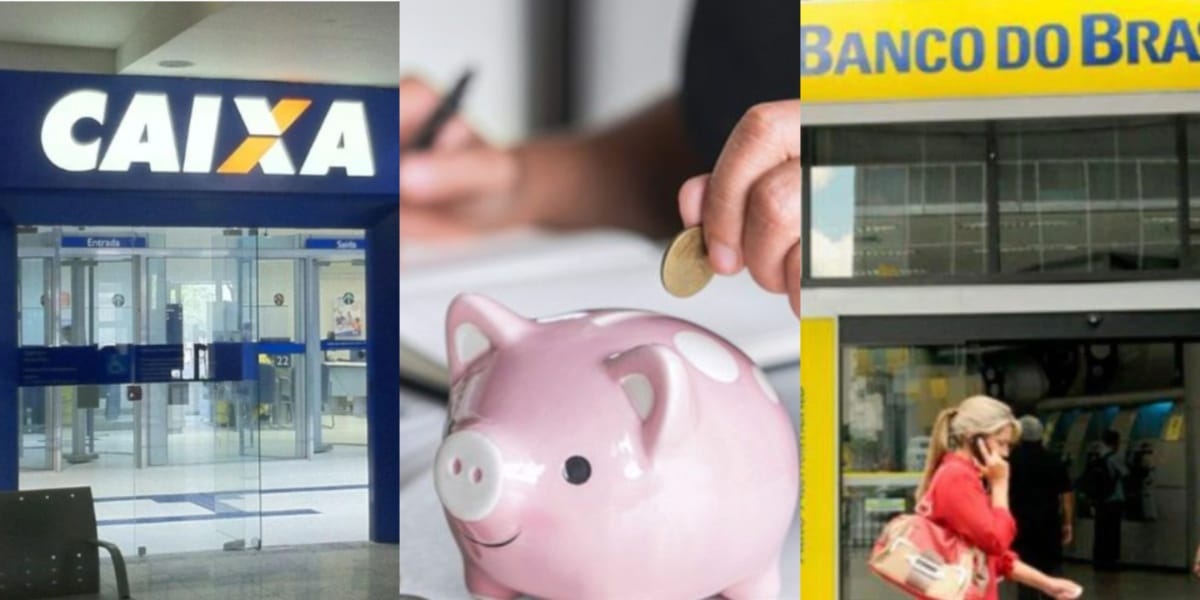 Caixa, Banco do Brasil e a poupança (Foto: Reprodução/ Internet)