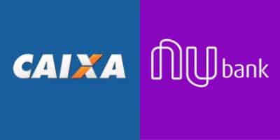 Nubank e Caixa (Foto: Divulgação)