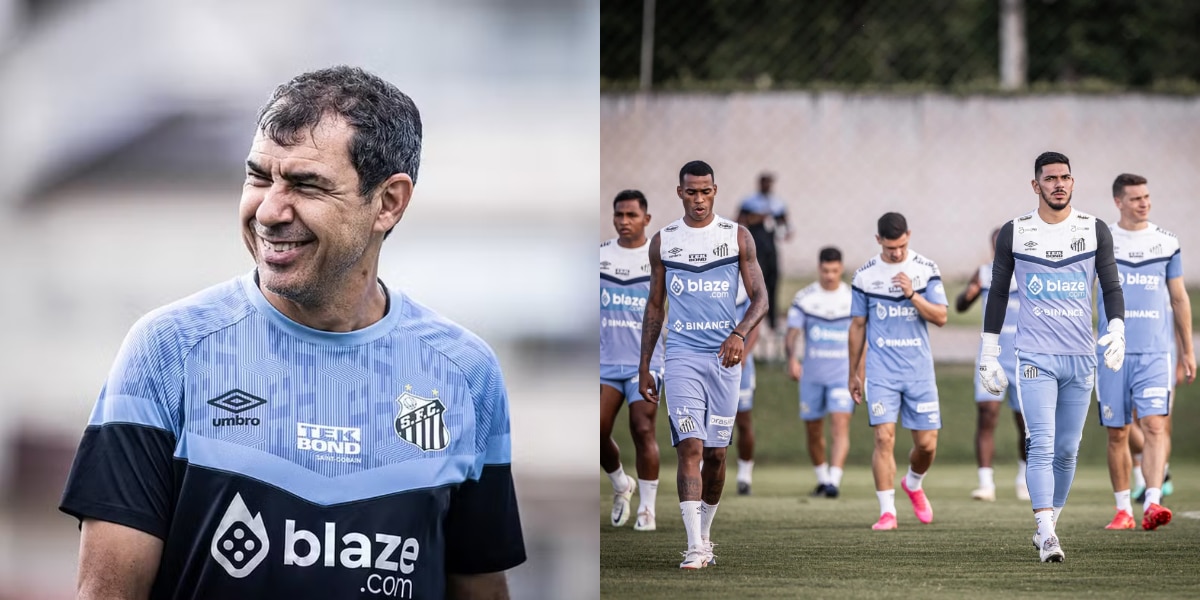 Carille é técnico do Santos (Foto: Divulgação)