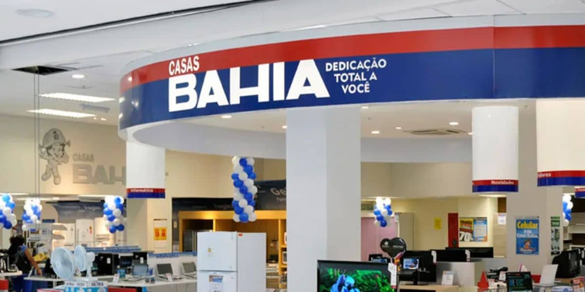 Casas Bahia anunciou o fechamento de até 100 lojas em 2023 (Reprodução: Internet)