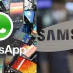 Logo do WhatsApp e da Samsung e celulares (Foto: Reprodução / Canaltech / Montagem TV Foco)