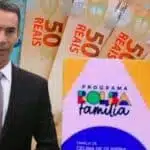 César Tralli, âncora do Jornal Hoje, da Globo, fala sobre o Bolsa Família (Foto: Reprodução / Globo / GOV)