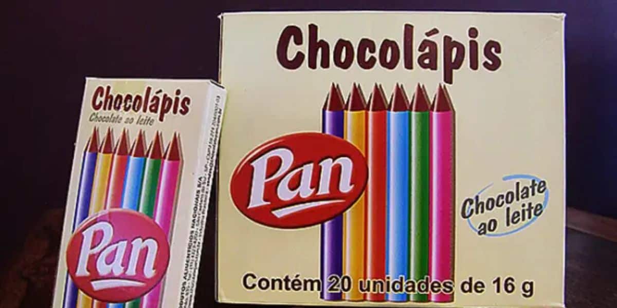 Chocolápis foi um dos sucessos da marca (Reprodução: Internet)