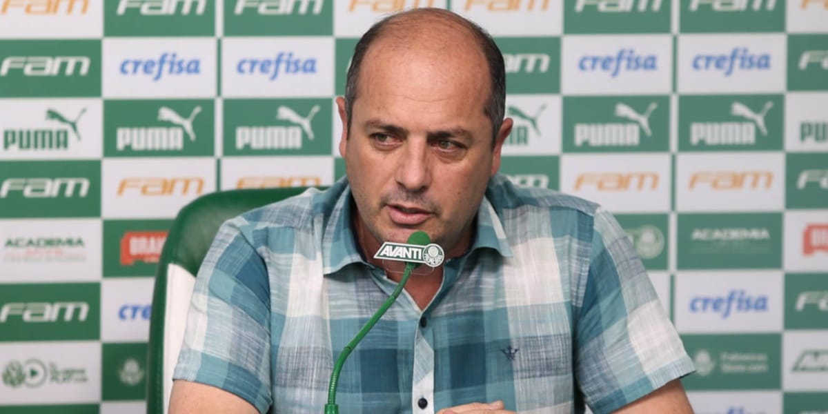 Cícero Souza, gerente de futebol do Palmeiras - (Foto: Reprodução / Internet)