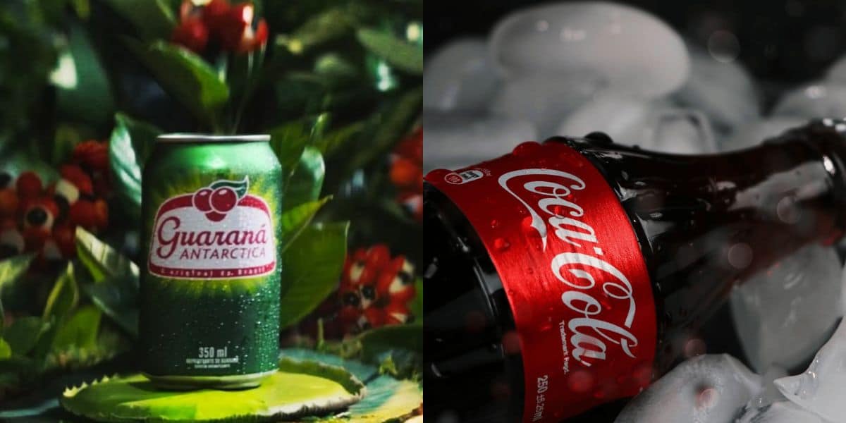 Guaraná e Coca-Cola já seguem esse padrão (Reprodução: Montagem TV Foco)