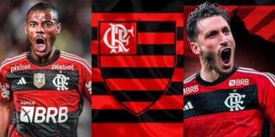 Imagem do post Para fazer quarteto com De La Cruz e Matías: Flamengo não para 1 segundo e fecha com 2 craques matadores