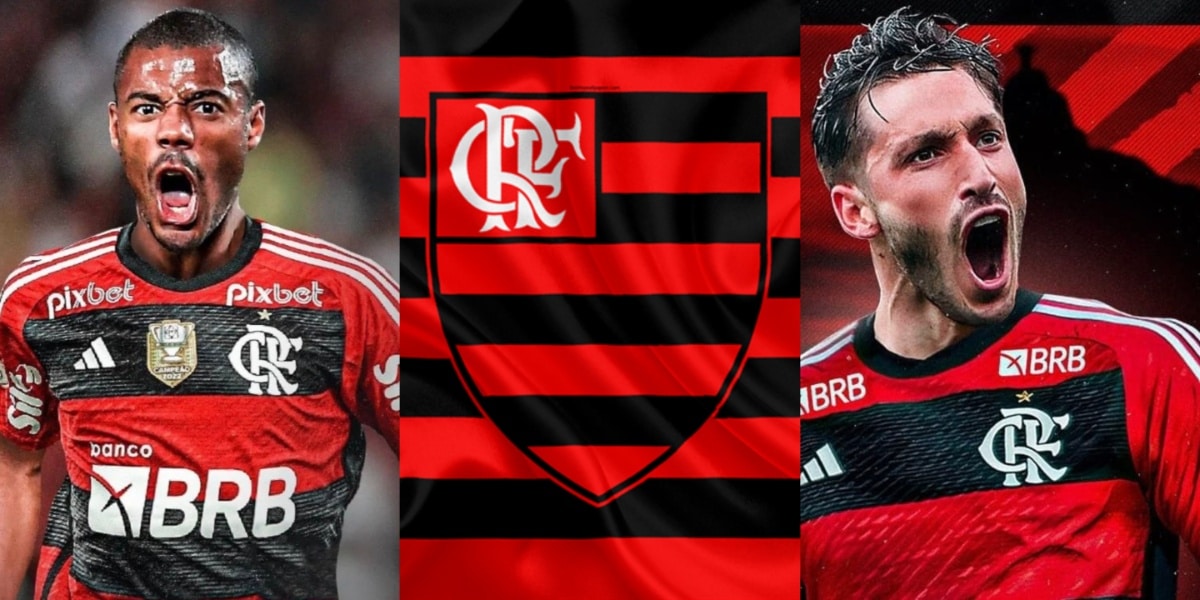 Flamengo fecha com 2 craques para formar quarteto com De La Cruz e Matías Viña - (Foto: Reprodução / Internet)