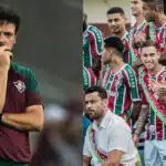 Fernando Diniz e elenco do Fluminense (Foto: Divulgação)