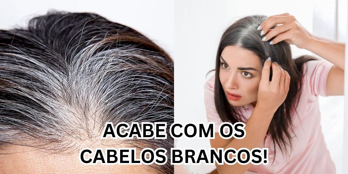 Acabe com os fios brancos em poucos minutos (Reprodução: Montagem TV Foco)