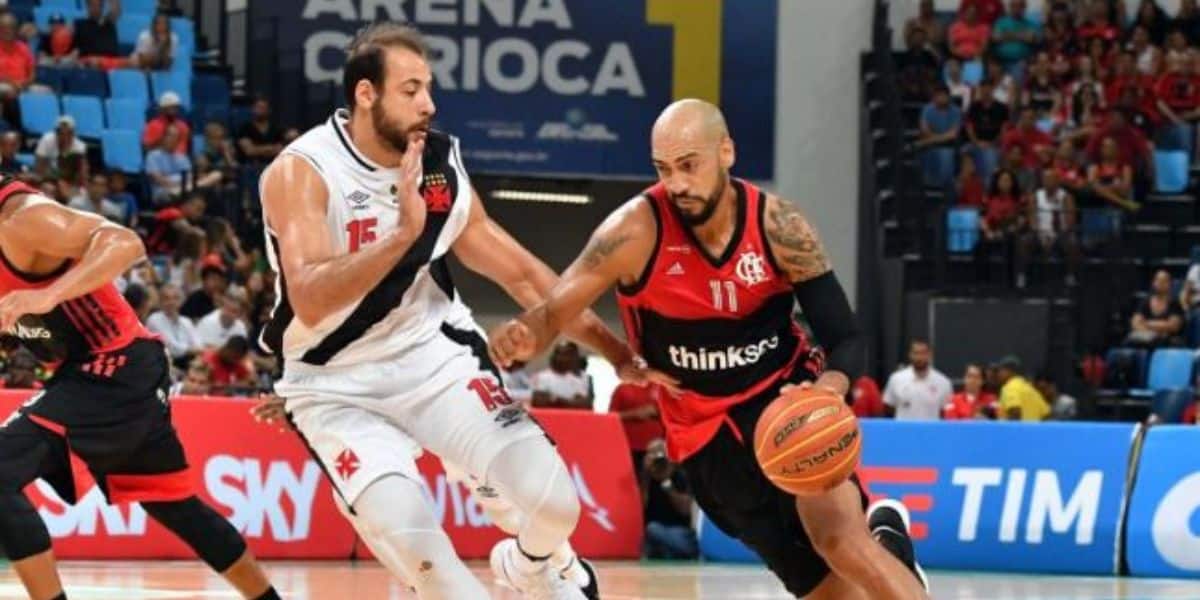 Flamengo e Vasco também fazem clássico no basquete (Reprodução: Internet)