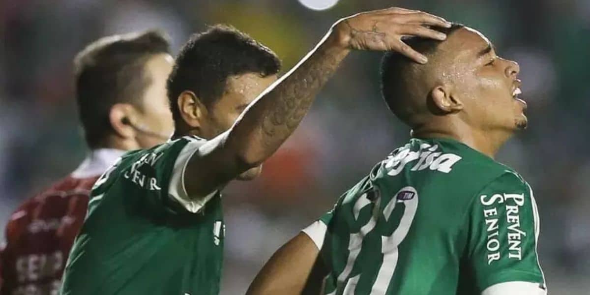 Jesus começou sua carreira no Palmeiras (Reprodução: Internet)