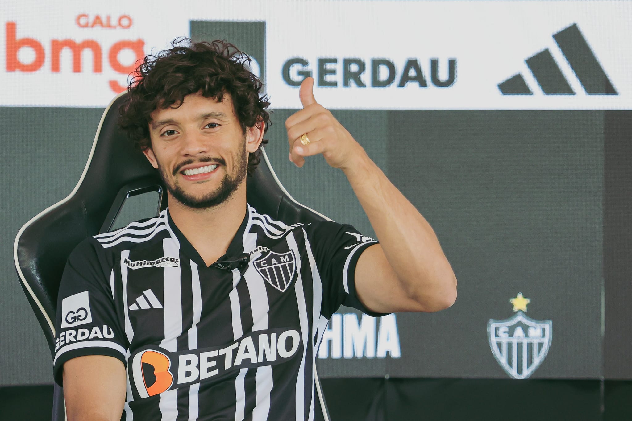 Gustavo Scarpa esnobou Atlético-MG (Foto: Reprodução/ Internet)