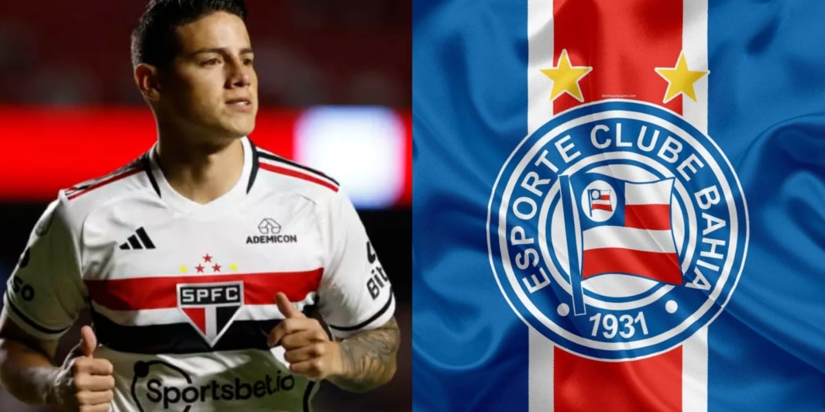 James Rodriguez é especulado no Bahia - (Foto: Reprodução / Internet)