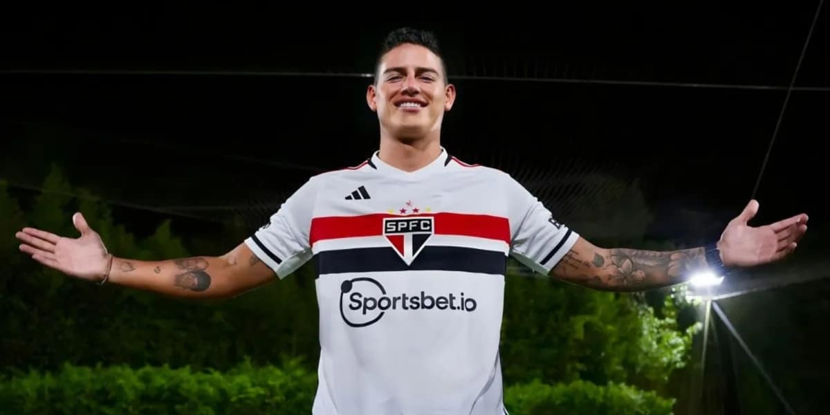 James Rodríguez tomou decisão surpreendente sobre saída do São Paulo (Foto: Reprodução/ Internet)