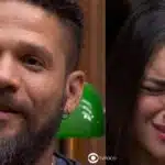 Juninho eliminado e Alane chorando no BBB24 (Foto: Reprodução / Globo / Montagem TV Foco)