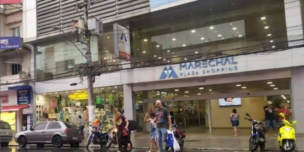 Marechal Plaza Shopping anunciou o encerramento de suas atividades (Reprodução: Internet)