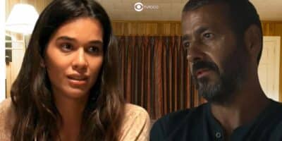 Mariana e José Inocêncio em Renascer (Foto: Reprodução / Globo / Montagem TV Foco)