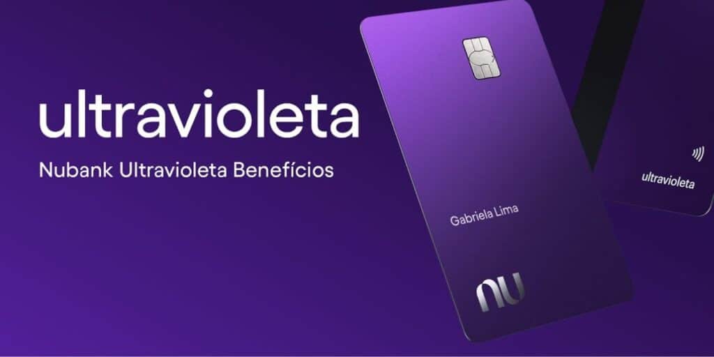 Nubank Ultravioleta com cashback de 1% em todas as compras (Reprodução: Internet)