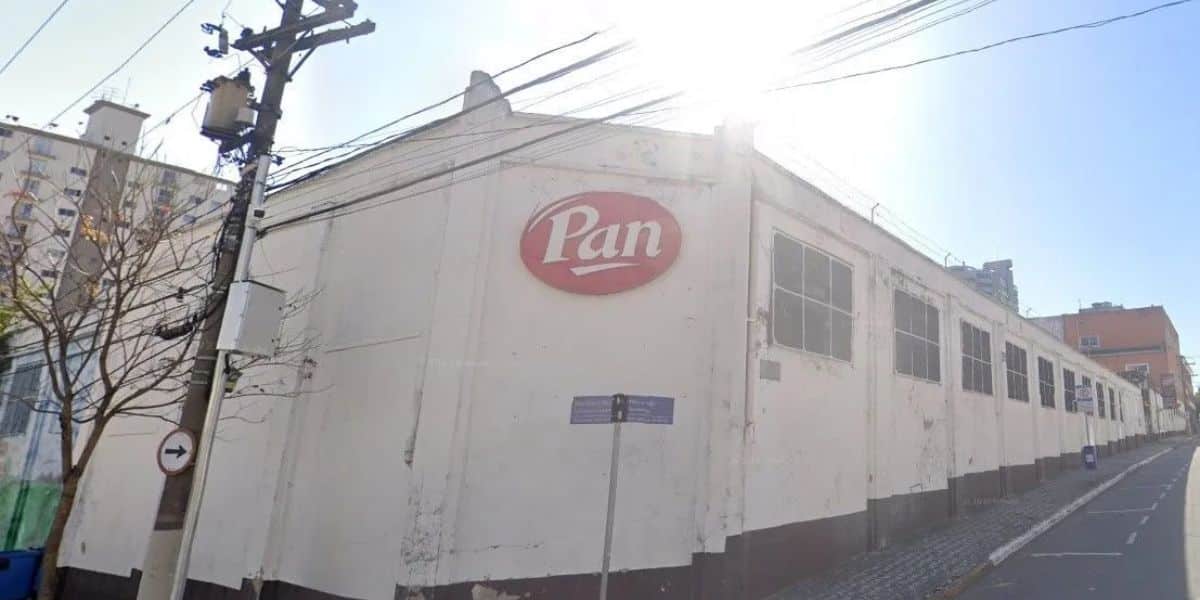Fábrica Pan está sendo leiloada (Reprodução: Internet)