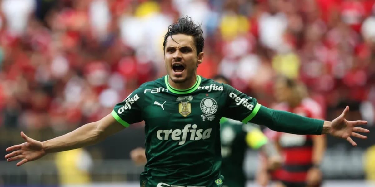 Raphael Veiga é um dos grandes nomes do Palmeiras - (Foto: Cesar Greco/Palmeiras)