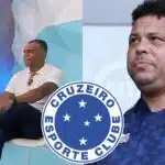 Renata Fan e Denílson cravam momento delicado de Ronaldo no Cruzeiro (Reprodução: Montagem TV Foco)