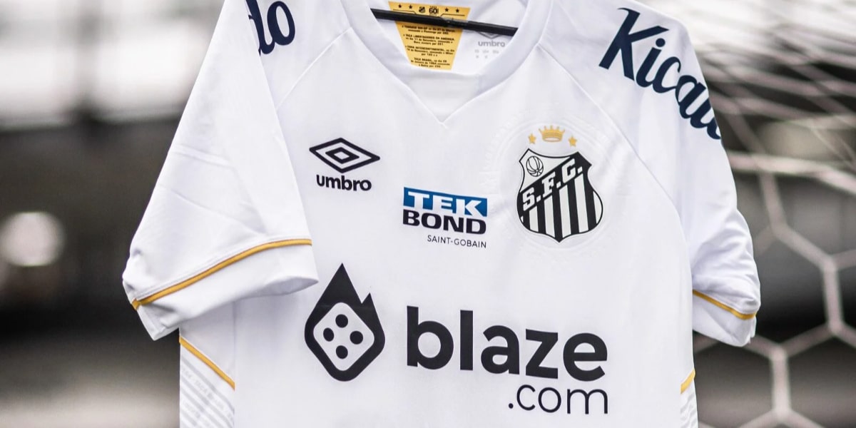 Santos quer nova patrocinadora e precisa romper com a Blaze (Foto: Divulgação)