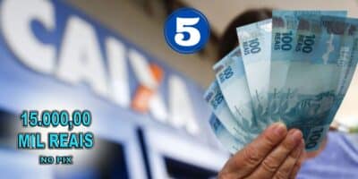 Imagem do post Pix de até R$ 15 mil: Caixa anuncia saque extraordinário para salvar lista de CPFs e basta apenas 5 passos