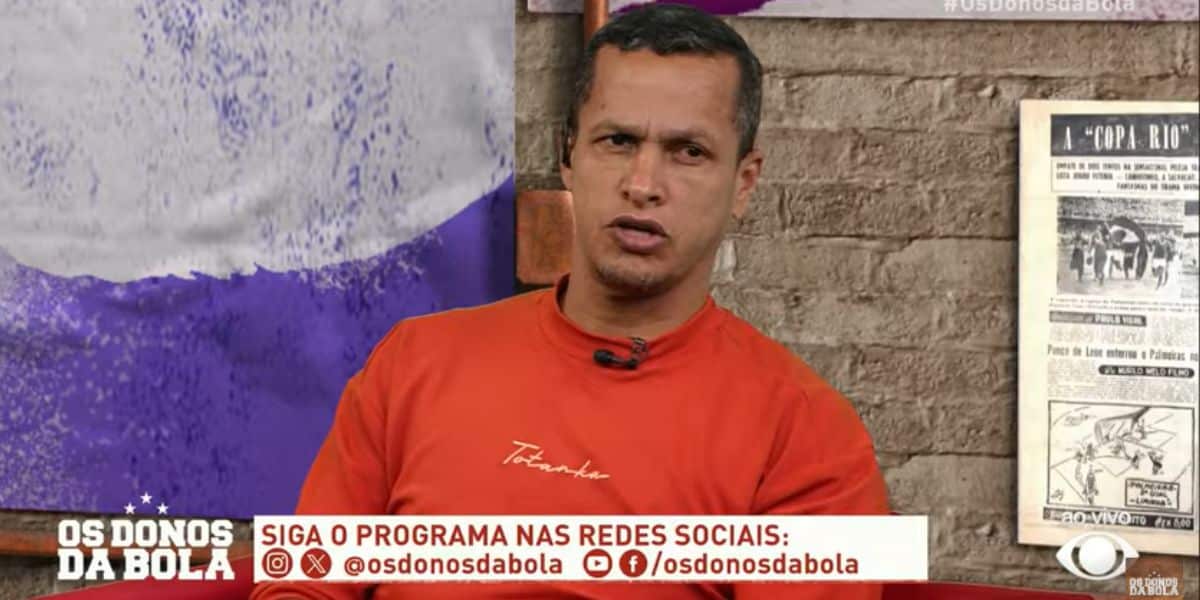 Souza está sempre presente no Donos da Bola (Reprodução: Band)