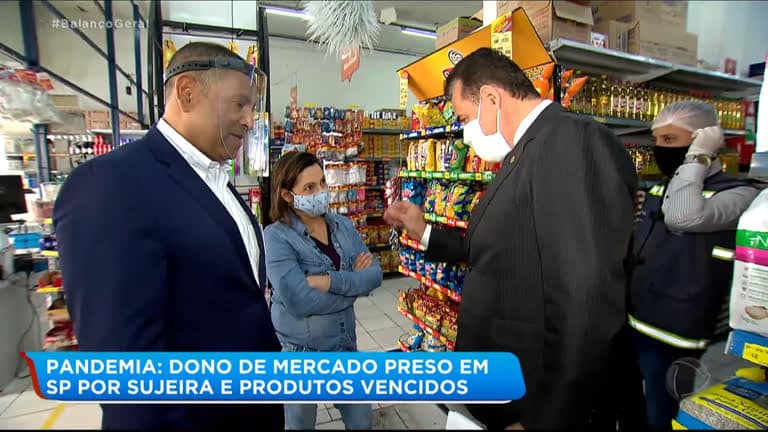 Dono de supermercado foi preso em SP (Foto: Reprodução/ Internet)