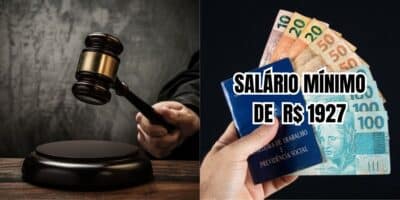 Salário mínimo de R$1927 entra em vigor (Reprodução/Montagem TV Foco)