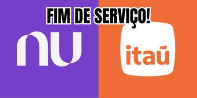 Nubank e Itaú confirmam fim de serviço com comunicado geral (Reprodução/Montagem TV Foco)