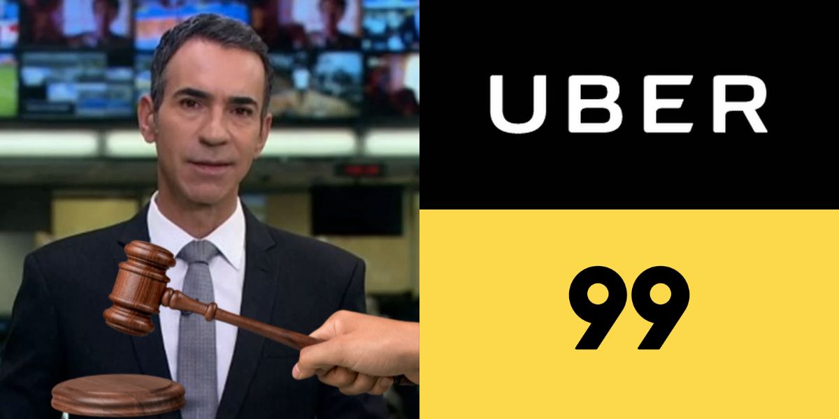 Tralli para JH com lei da Uber e 99 (Reprodução/Montagem TV Foco)